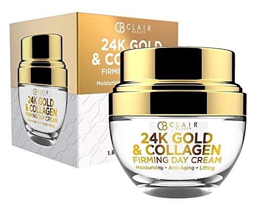 CB Clear 24K Gold & Collagen Firming Day Cream — Cremas de Saviat Skincare