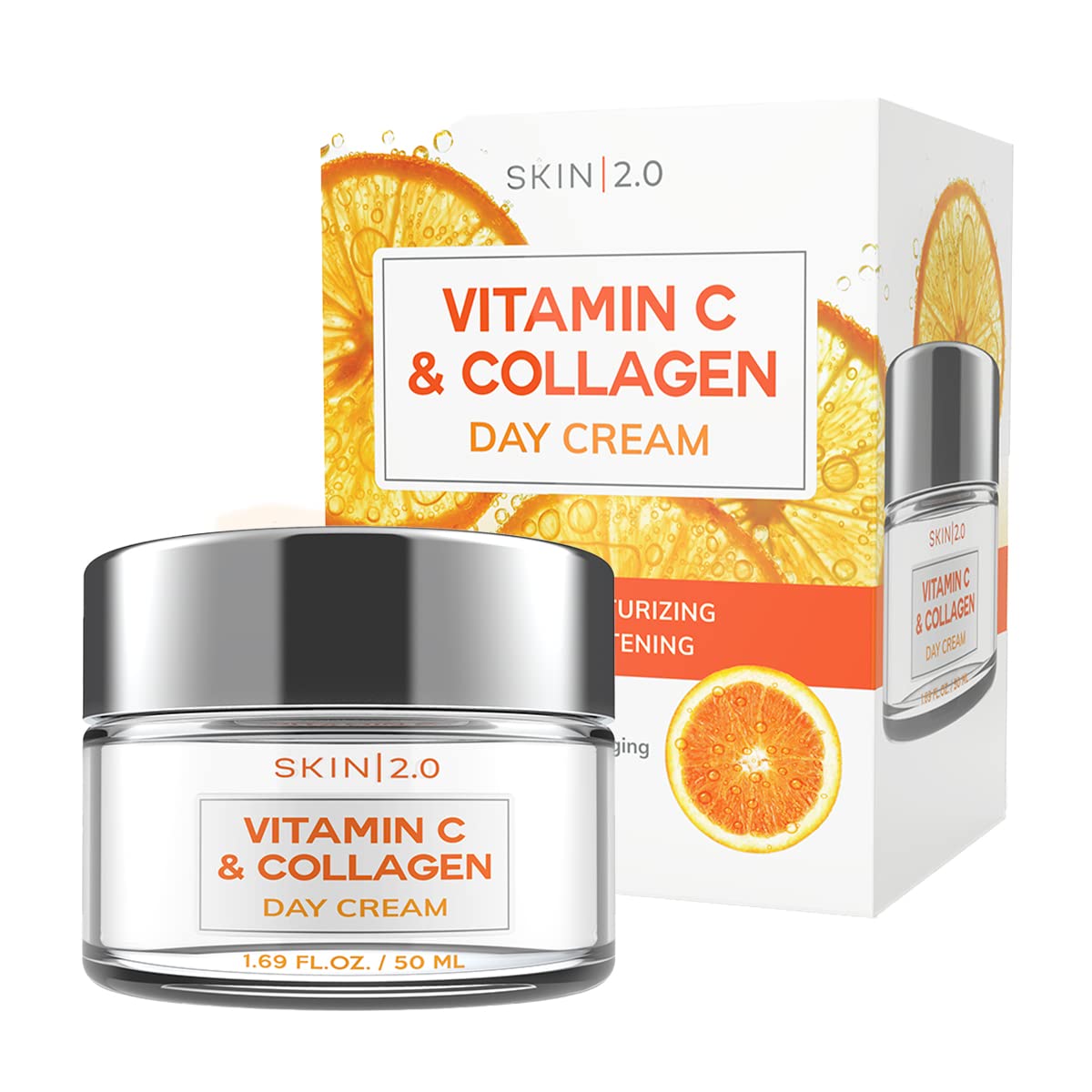 Skin 2.0 Vitamin C & Collagen Day Cream — Cremas de Saviat Skincare