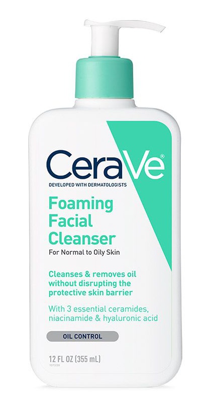 CERAVE 16 oz / Foaming Facial Cleanser — Limpiadores de Saviat Skincare