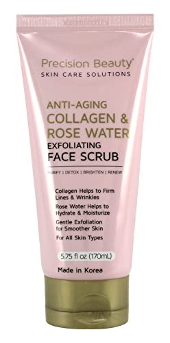 Precision Beauty collagen & rose water exfoliating — Exfoliantes de Saviat Skincare