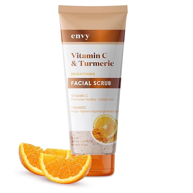 envy Vitamin C & Turmeric --> Exfoliante facial — Exfoliantes de Saviat Skincare