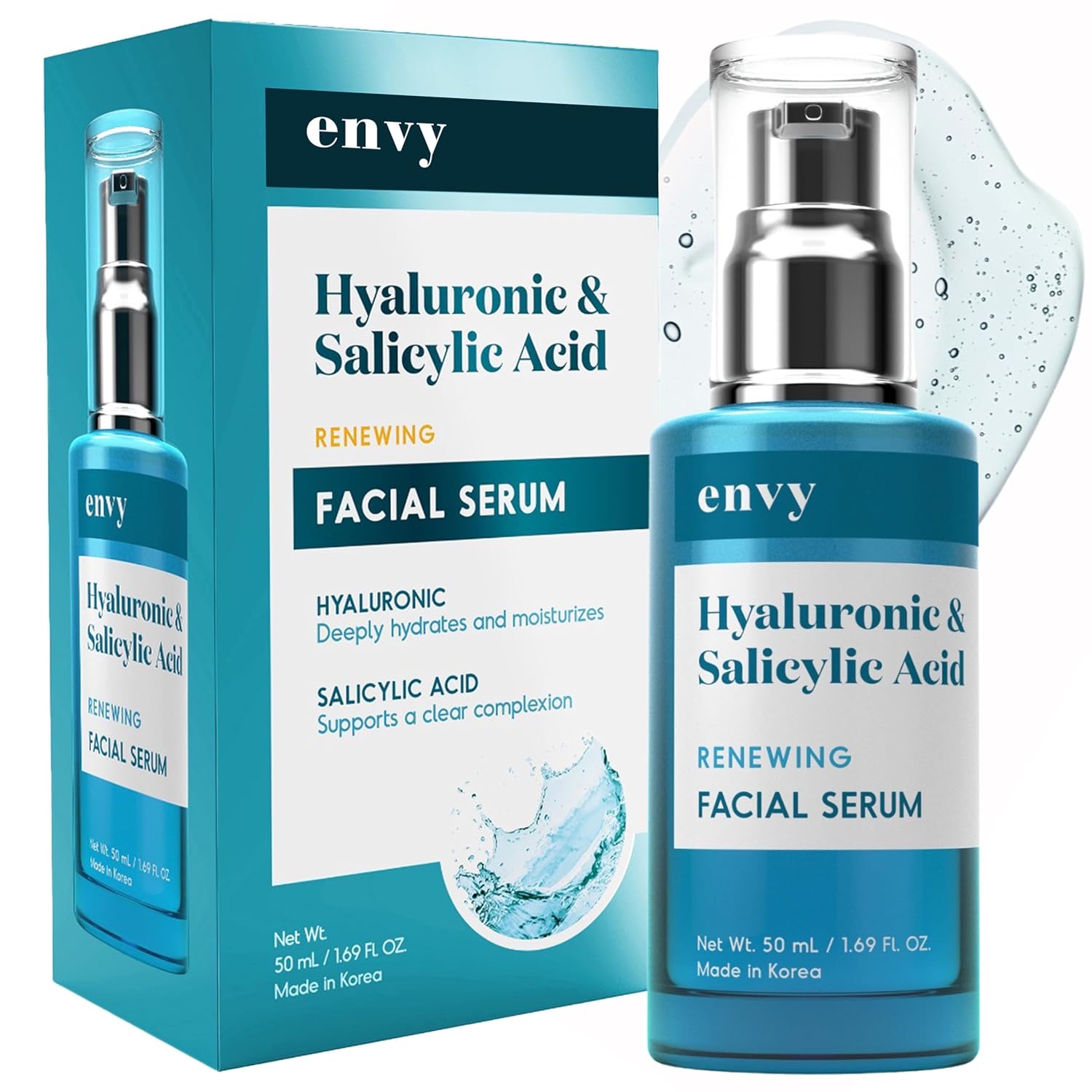 ENVY - Hyaluronit & Salicylic Acid — Serums de Saviat Skincare