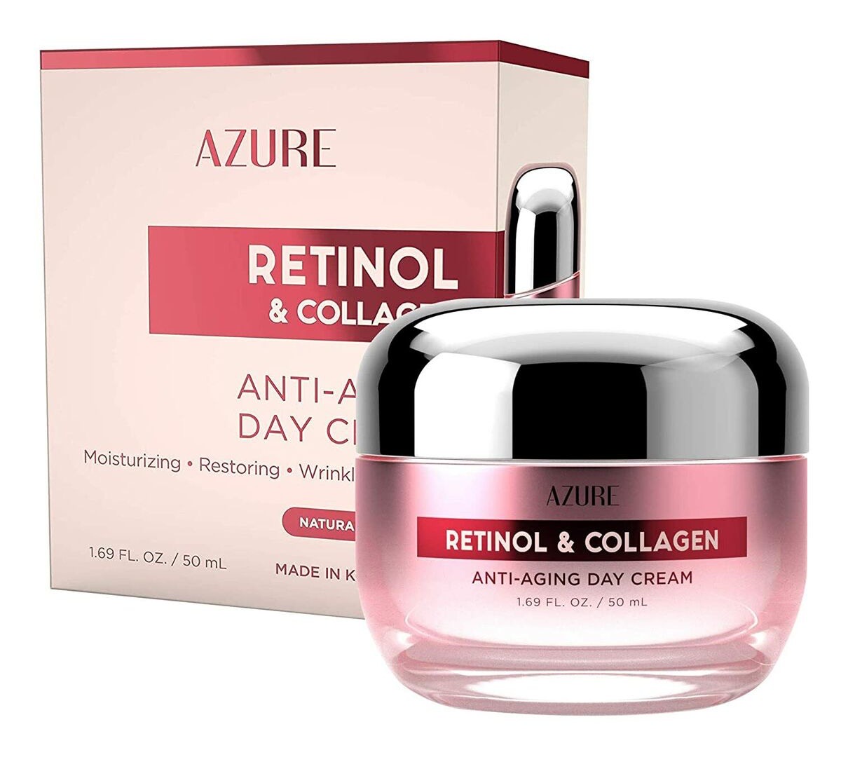 AZURE - Retinol & Collagen Day Cream — Cremas de Saviat Skincare
